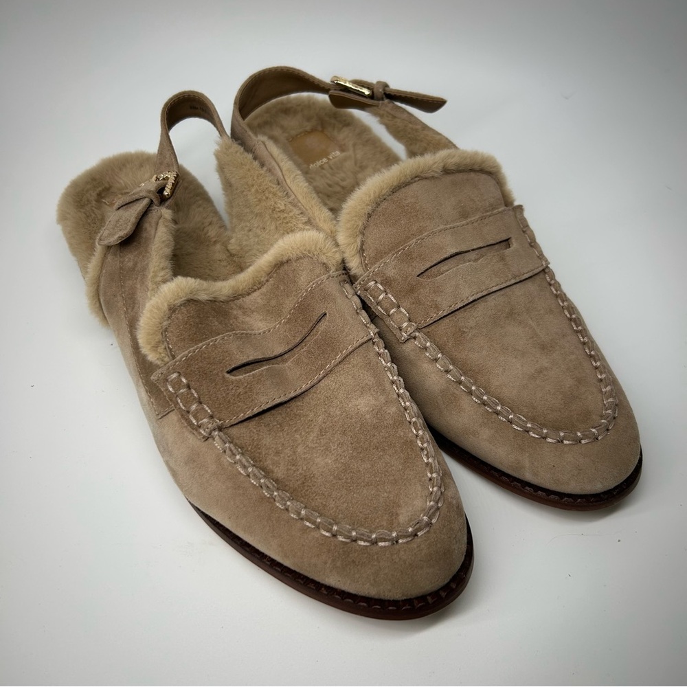 Dolce Vita Beige Fur-Lined Footwear Size 10.5